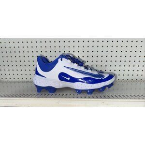 Nike Alpha Huarache Elite 4 MCS Mens Molded Baseball Cleats Size 7 White Blue